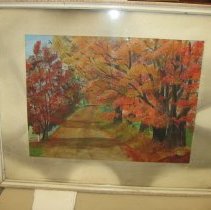 Road Through Autumn Trees